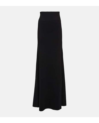 Victoria Beckham High-waisted Maxi Skirt - Black