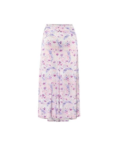 Rabanne Exclusivo en Mytheresa - falda de punto fino elastizado floral - Multicolor