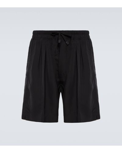 Tom Ford Pleated Shorts - Black