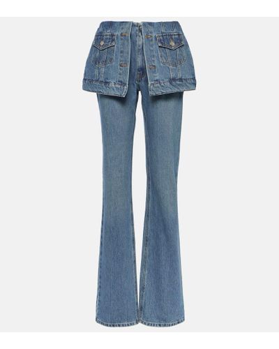 Coperni Jeans Flap - Blau