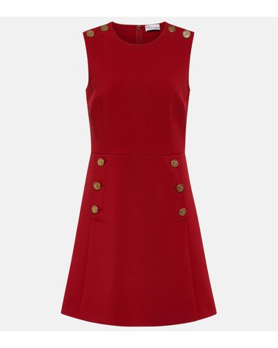 RED Valentino Robe Cady Tech - Rouge