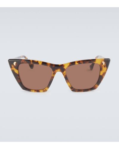 Nanushka Bruna Bio-plastic Sunglasses - Brown