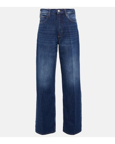 FRAME Jeans anchos Le High 'N' Tight - Azul