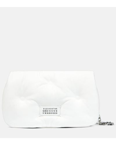 Maison Margiela Glam Slam Flap Medium Shoulder Bag - White