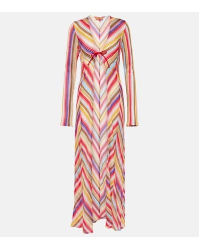 Missoni Zig Zag Beach Cover Up - Red