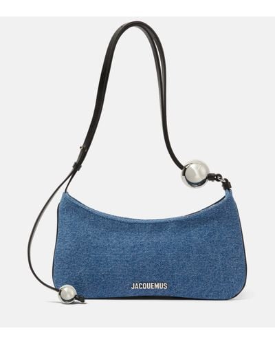 Jacquemus Le Bisou Perle Shoulder Bag - Blue