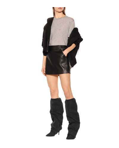 yeezy knee length boots