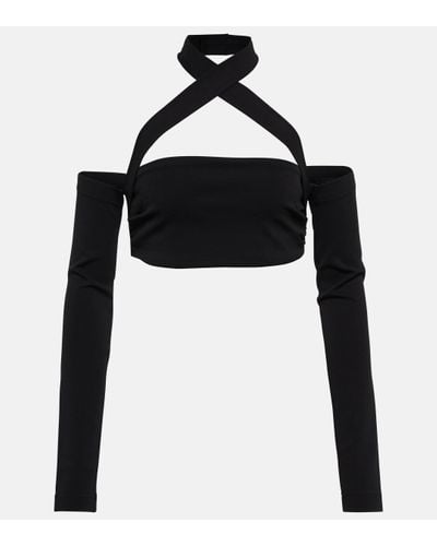 Dolce & Gabbana Halter-neck Top - Black