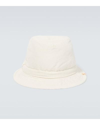 Visvim Buckley Cotton Bucket Hat - White