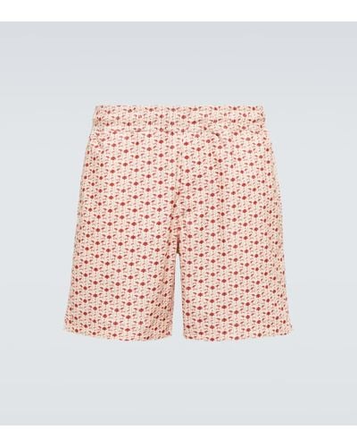 Orlebar Brown Shorts Louis aus Cord - Pink