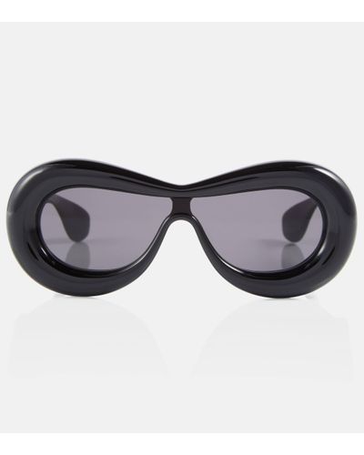 Loewe Inflated Oval Sunglasses - Multicolour