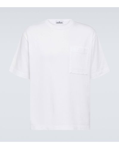 Stone Island Cotton Jersey T-shirt - White