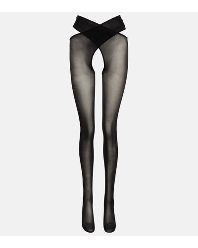 Collant Wolford Sasha - Noir, Taille XS, 20 Deniers, Cheeky Tights, Neuf