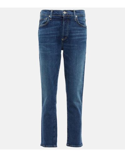Citizens of Humanity Straight Jeans Emerson - Blau