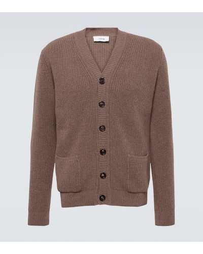 Lardini Cardigan in lana e cashmere - Marrone