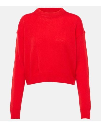 Jardin Des Orangers Wool And Cashmere Sweater - Red