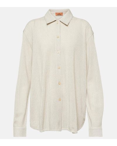 Missoni Hemd aus einem Baumwollgemisch - Weiß