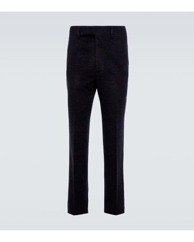 Gabriela Hearst Pantaloni Ernest in cashmere - Blu