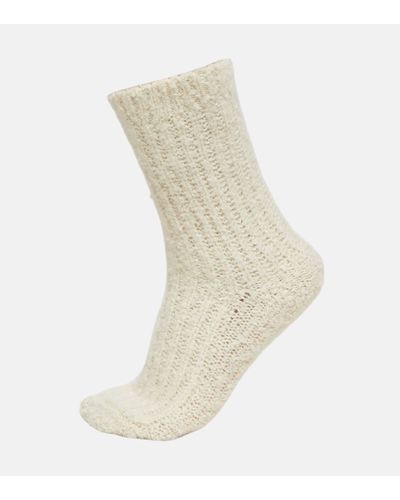 Loro Piana Cashmere Socks - Natural