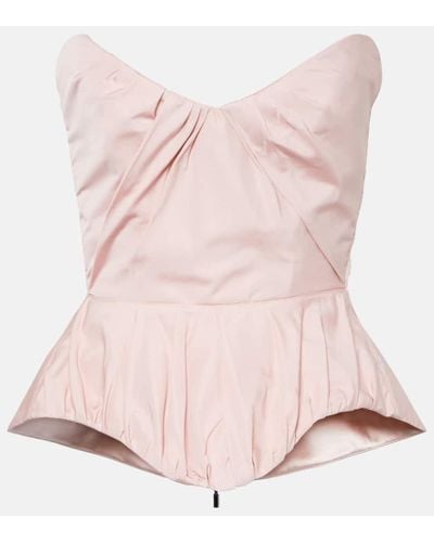 Maticevski Bustier-Top Unequivocal - Pink