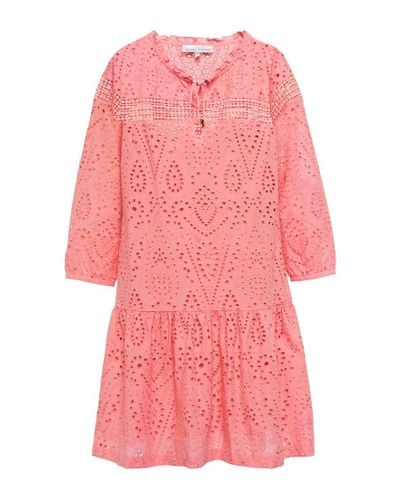 Heidi Klein Minikleid aus Baumwolle - Pink