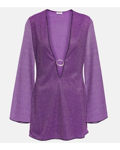 Oséree Lumiere Minidress - Purple