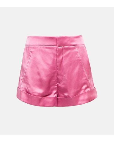 Tom Ford Shorts aus Satin - Pink