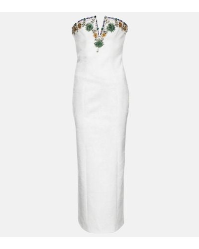 Miss Sohee Embellished Gown - White