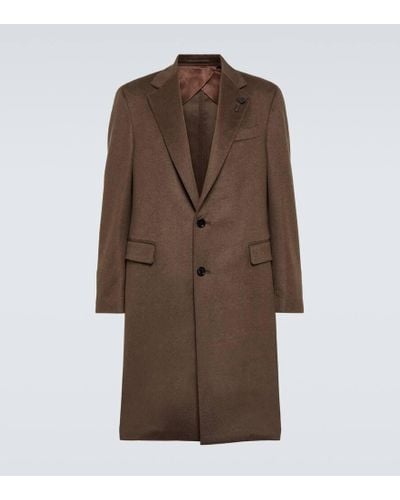 Lardini Cashmere Coat - Brown