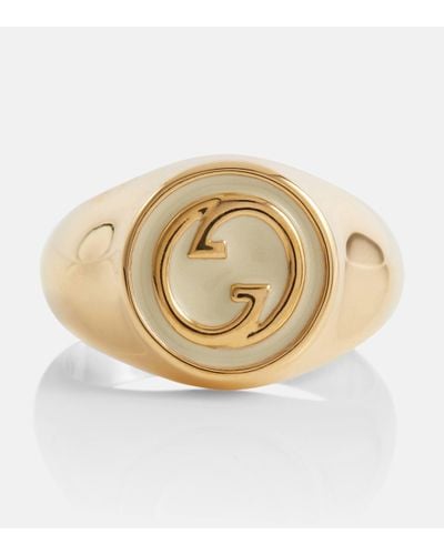 Gucci Blondie Enamel Ring - Metallic