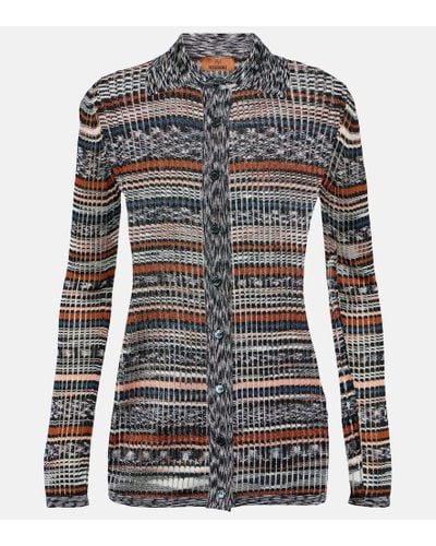 Missoni Top a rayas - Gris