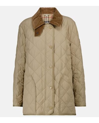 Burberry Chaqueta acolchada cotswold - Neutro