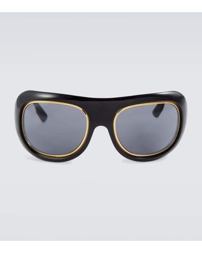 Gucci Gafas de sol de acetato - Negro
