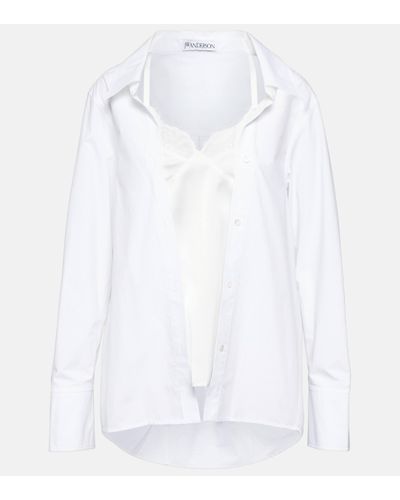 JW Anderson Cotton Camisole Shirt - White