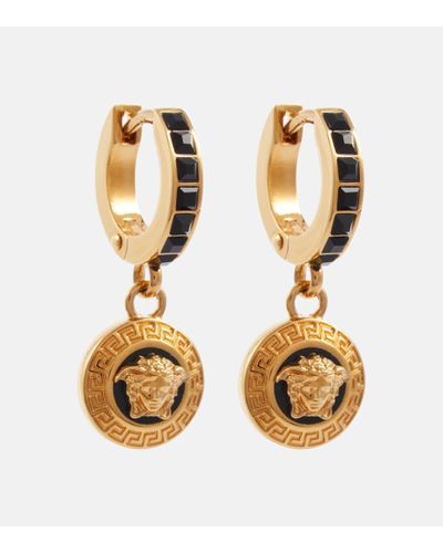 Versace Boucles d'oreilles Medusa - Métallisé