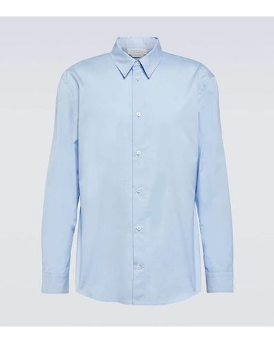 Gabriela Hearst Camisa Quevedo en popelin de algodon - Azul