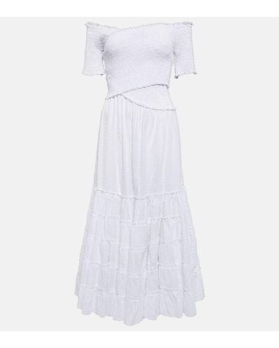 Poupette Soledad Midi Dress - White