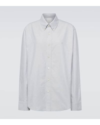 Givenchy Cotton Poplin Shirt - White