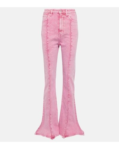 Y. Project Jeans flared Classic Trumpet - Rosa