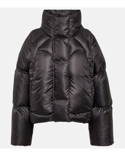 Entire studios Quilted Down Jacket - Black