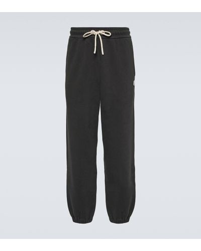 Moncler Genius X Palm Angels – Pantalon de survetement en coton - Noir