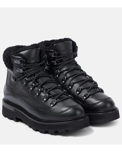 Moncler Peka Trekking Boots - Black