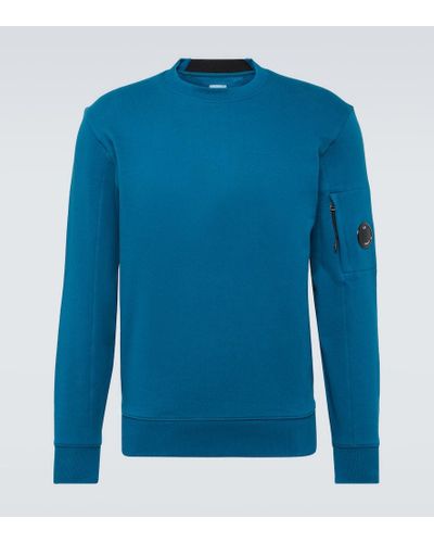 C.P. Company Sweatshirt aus Baumwolle - Blau