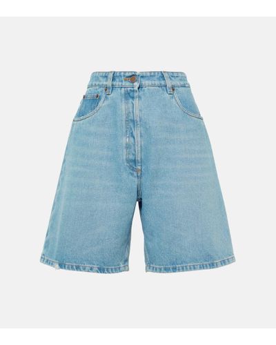 Prada Bermuda-Shorts aus Denim - Blau