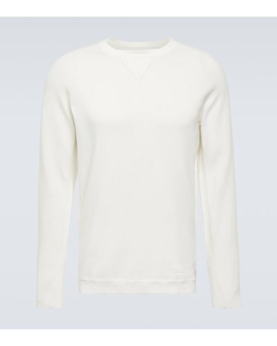 C.P. Company Cotton Terry Sweatshirt - White
