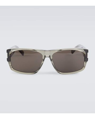 Saint Laurent Sl 689 Square Sunglasses - Gray