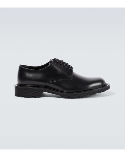 Saint Laurent Zapatos derby Army de piel - Negro