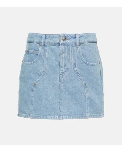Isabel Marant Minigonna di jeans Vesna - Blu