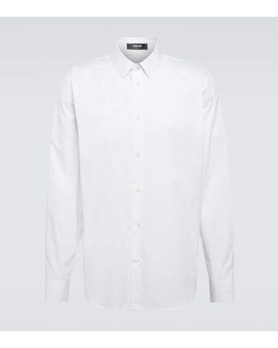 Versace Camisa de algodon - Blanco