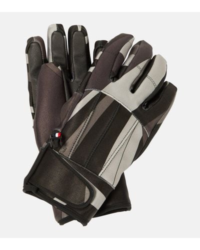 Emilio Pucci X Fusalp Printed Ski Gloves - Black